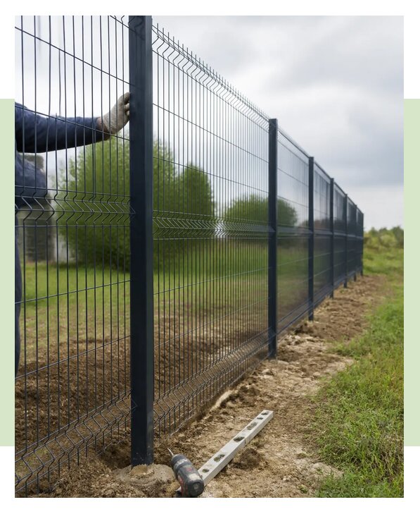 Установка забора 3Д в Междуреченске по цене от 1819 р. | ЗаборЭксеперт-Мжд